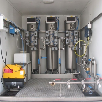 UMUV Mobile Water Treatment Plant.