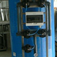 Automatic fiberglass TVK P softening filter.